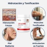 Creatine Monohidratada con Colageno y CBAAs para hidratacion de la piel